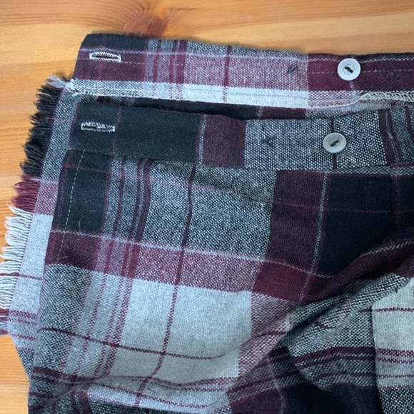 3D Fashions Vintage Wool/Polyester Wrap Skirt w Lots of Pleats, Size 9/10 - Picture 7 of 10